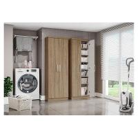 Armário Multiuso Leve Rústico - Henn - 3