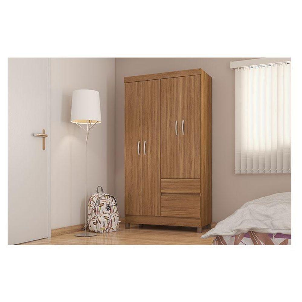 Guarda Roupa Solteiro Lótus Amêndola Touch - Demóbile - 3