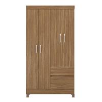 Guarda Roupa Solteiro Lótus Amêndola Touch - Demóbile