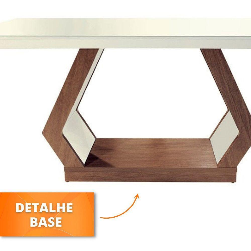 Conjunto Sala De Jantar Lara 6 Cadeiras Berlim - 1