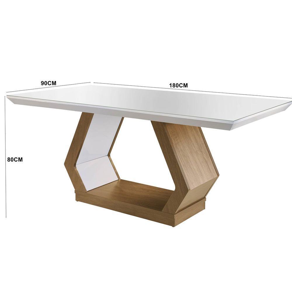 Conjunto Sala De Jantar Lara 6 Cadeiras Berlim - 3