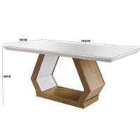 Conjunto Sala De Jantar Lara 6 Cadeiras Berlim - 3