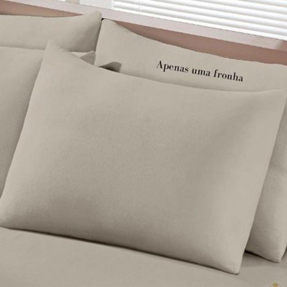 Fronha Buettner Malha Basic Lisa 45cmx70cm Trigo - 2