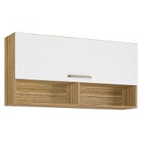 Armário Aéreo Ametista 1 Porta Basculante 120 Cm Freijó Supremo - Kits Paraná - 1