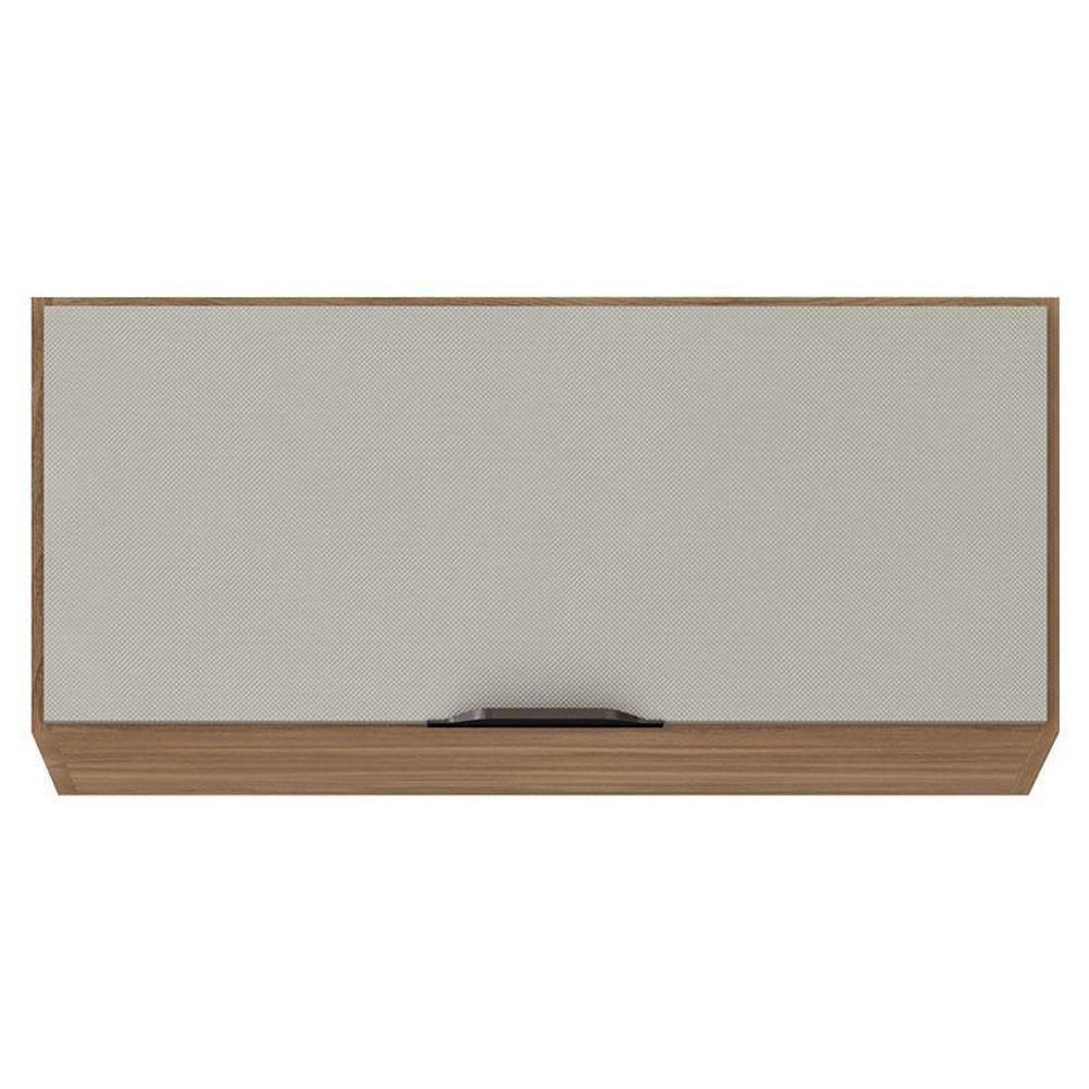 Armário Aéreo Para Cozinha Firenze 1 Porta Amêndola Touch Nude Prime Tx - Demóbile - 1