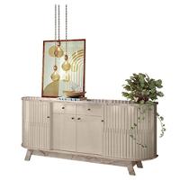 Aparador Para Sala Buffet Mônaco Calacata Off White – Madetec - 1