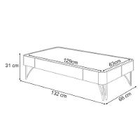 Rack Bancada Essenza E Painel Link 1.6 Com Mesa De Centro Cazenza Off White Cinamomo – Hb Móveis - 6