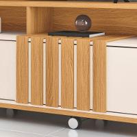 Rack Bancada Para Sala Graci 1.8 Cinamomo Off White – Hb Móveis