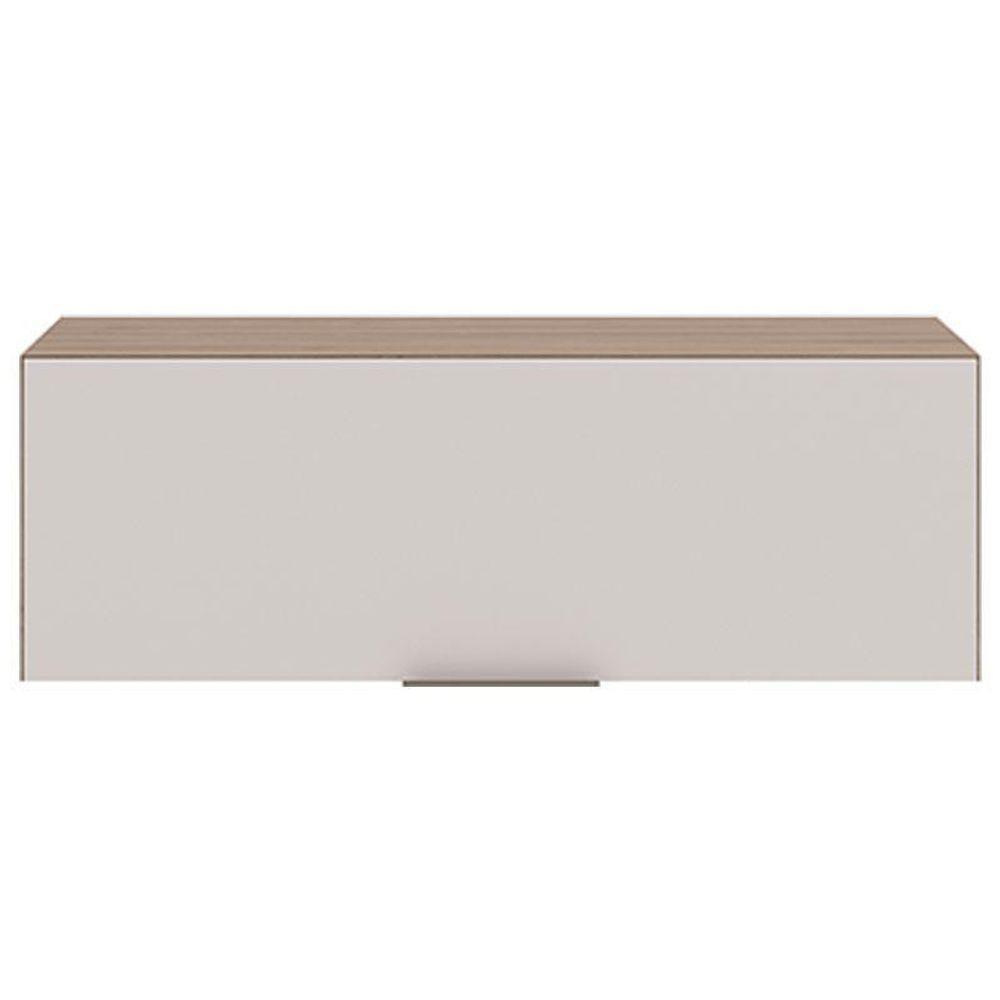 Armário Aéreo Geladeira Etna Carvalho Oak Off White – Poliman - 1