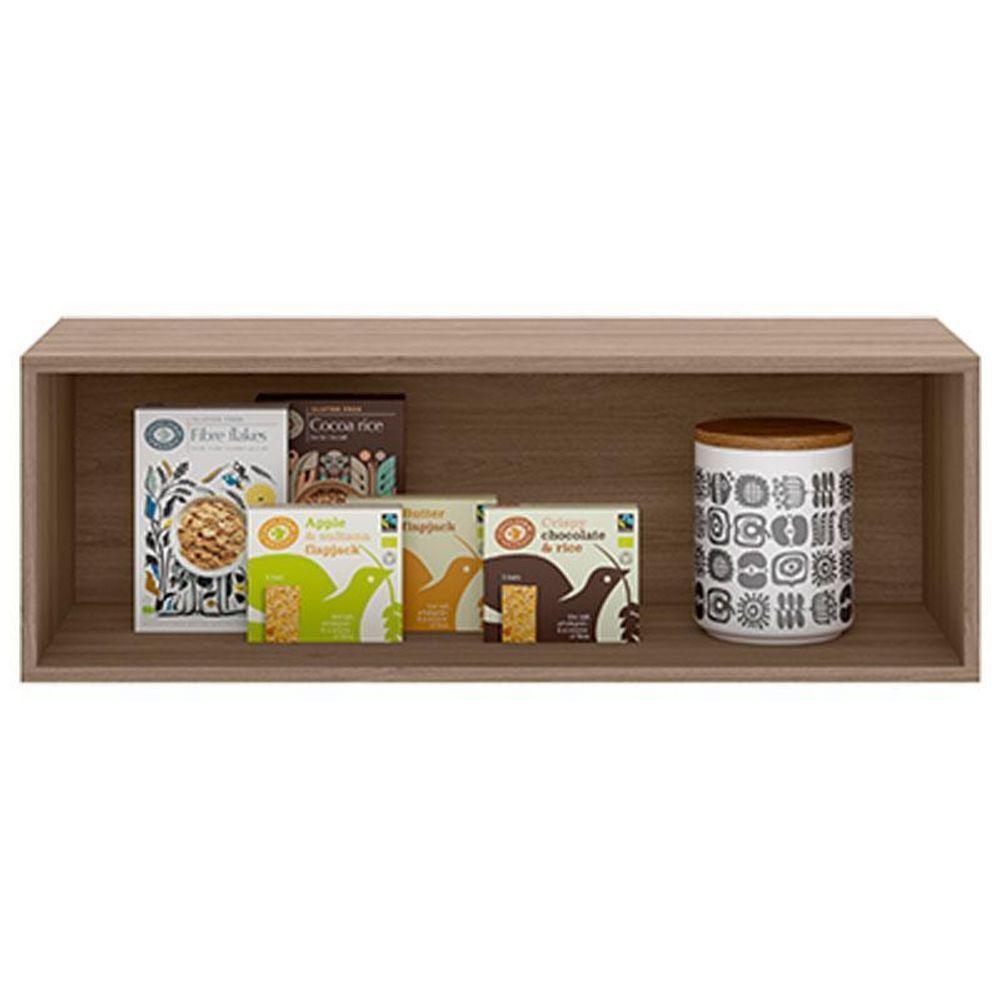 Armário Aéreo Geladeira Etna Carvalho Oak Off White – Poliman - 2