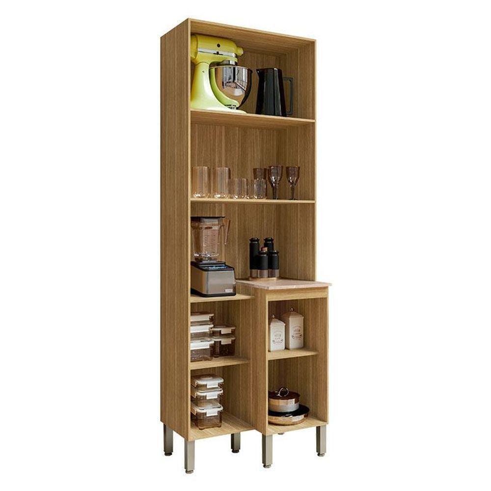 Armário Paneleiro Duplo Art 6009 Freijó Vanilla Riscatto - Kits Paraná - 2