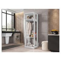 Guarda Roupa Modulado Titan Com Prateleiras Branco - Móveis Leão - 3