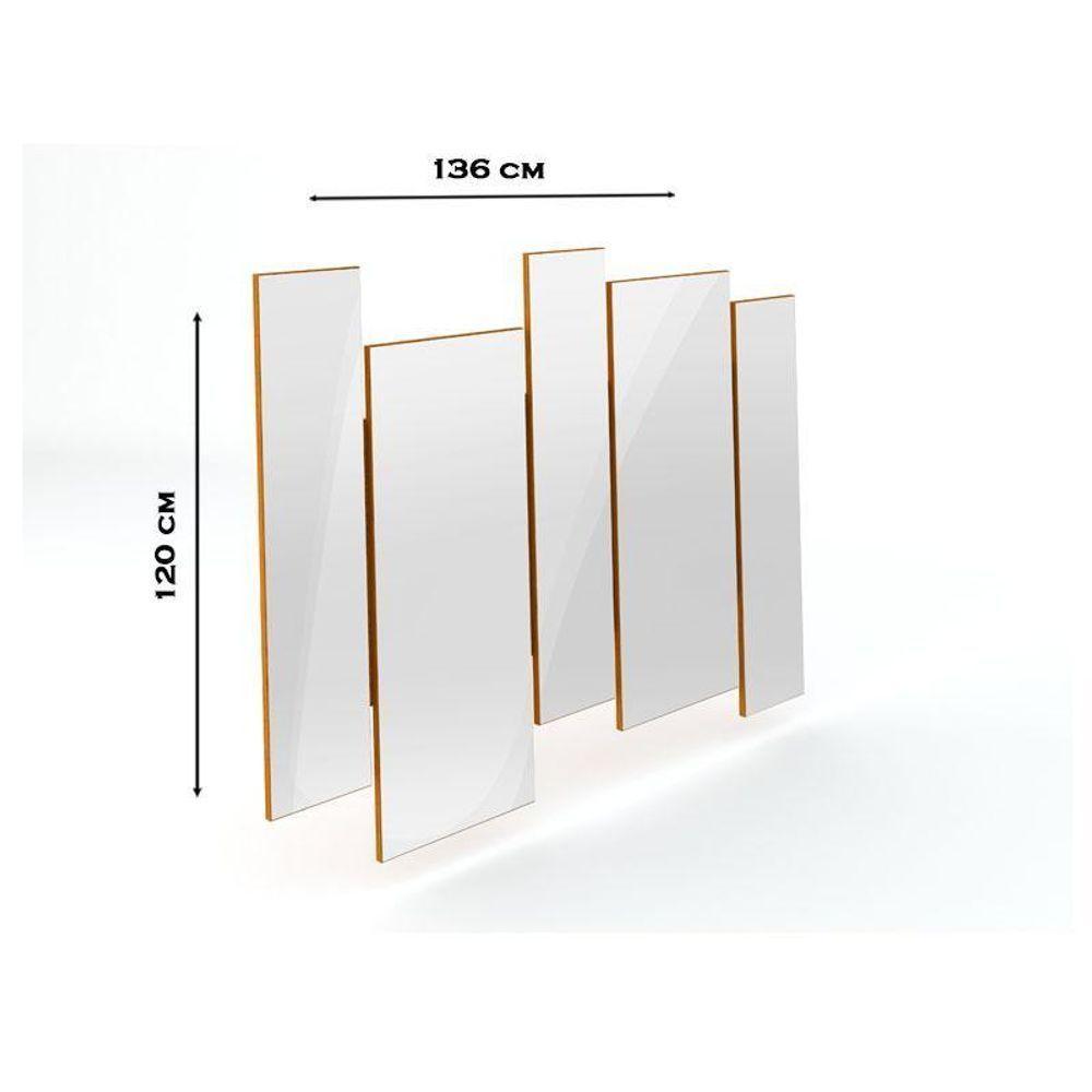 Cristaleira Vicenza Com Aparador Buffet Veneza E Espelho Isadora Ype Off White – New Ceval - 8