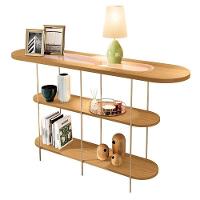 Rack Bancada época Com Painel Ripado You 2.7 Com Mesa De Centro Sky E Aparador Infinity Cinamomo Off White - Hb Móveis - 2