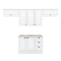 Cozinha Modulada Nova York 5 Peças Branco Hp – Henn - 1