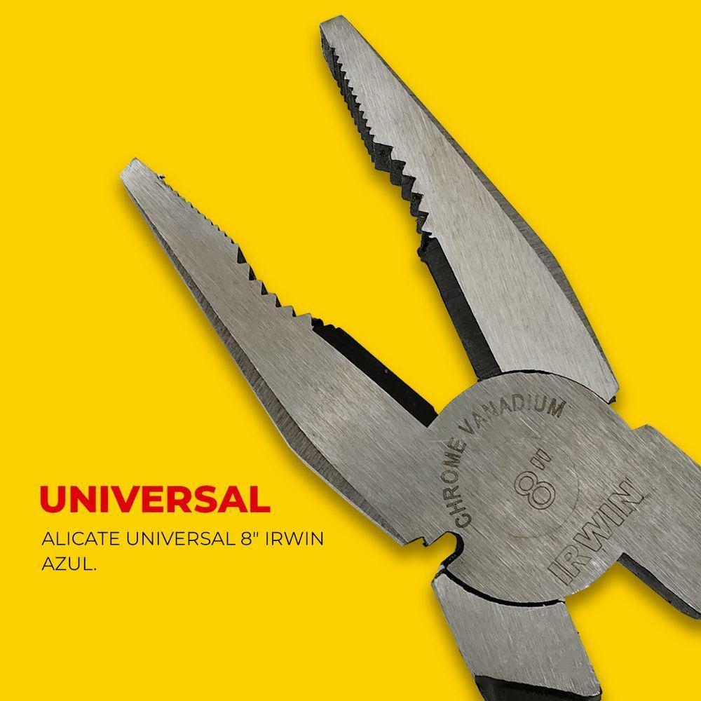Alicate Universal 8 Vise-grip Azul Irwin 1864060 - 5