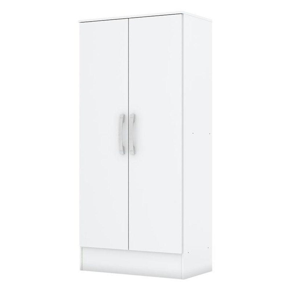 Armário Multiuso 2 Portas Zafira Branco – Briz Móveis - 1