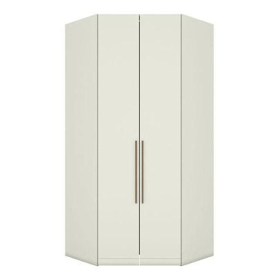 Armário De Canto Closet 2 Portas Seletto Areia - Henn