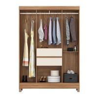 Guarda Roupa Solteiro Ecom 2 Amêndola Touch Off White – Demóbile - 3