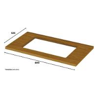 Balcão Forno De Embutir Nova York Branco Com Tampo Para Cooktop Nature – Henn - 3