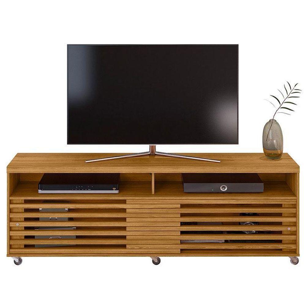 Rack Bancada Frizz Cross Com Mesa De Centro Indianápolis Cumaru Opala - Madetec - 4