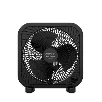 Ventilador Circulador de Mesa Britânia 30W 3 Pás 3 Velocidades Preto BCA25A 220V