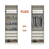 Armário 2 Portas 3 Gavetas Predileto Areia Jequitibá - Henn - 3