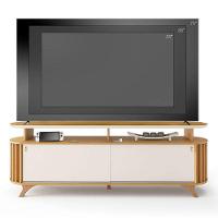 Rack Bancada Para Sala Alba Cinamomo Off White – Hb Móveis - 5