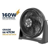 Ventilador Circulador Britânia 160W 3 Velocidades BCA40A 110V - 5