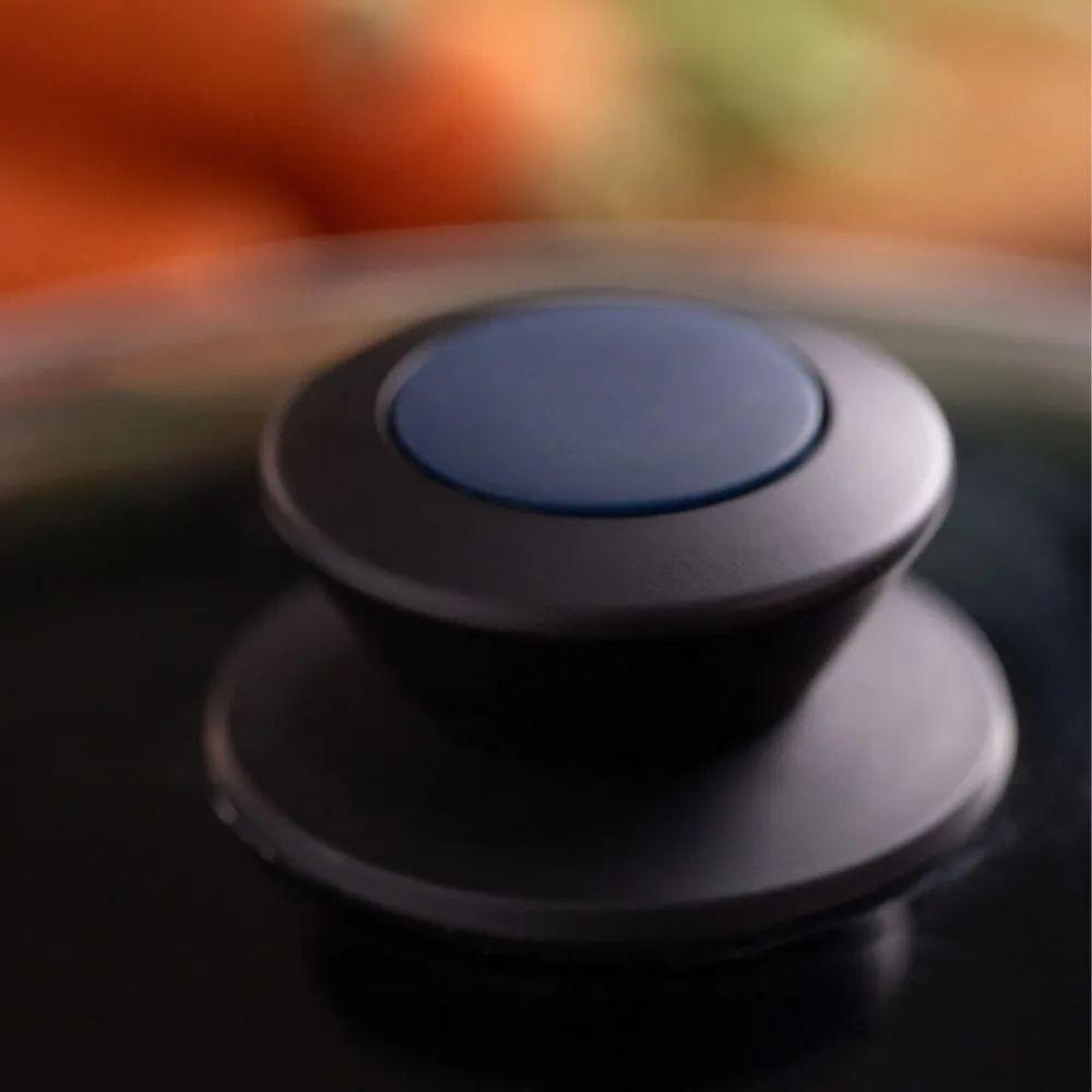 Jogo De Panelas Em Alumínio Com Revestimento Cerâmico Indução Everyday Com 4 Peças Oxford Azul - 5