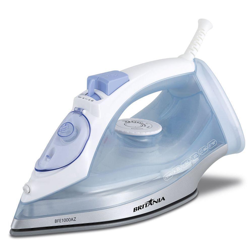 Ferro A Vapor Britânia BFE1000AZ Nano Ceramic Eco 430ml 220V - 2