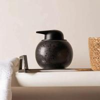 Dispenser Para Sabonete Líquido Em Cerâmica Granada 350ml Wolff Preto - 4