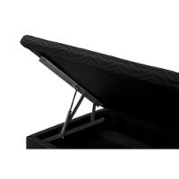 Base Baú Physical Preto Solteiro (88X188X25) - Ortobom - 3