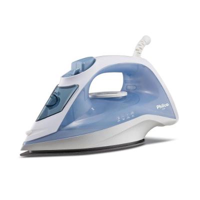 Ferro a Vapor Philco PFV40 2000W Base Antiaderente Azul com Jato D’água e Autolimpeza 220V
