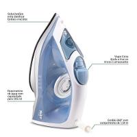 Ferro A Vapor Philco 245ml PFV40 Base Antiaderente 110V