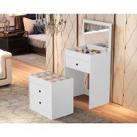 Penteadeira Olivia Com Espelho E Banqueta Embutida – Praticidade E Estilo No Seu Quarto - 7