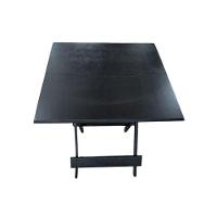 Mesa Dobrável Com Tampo Em Mdf Preto - 2