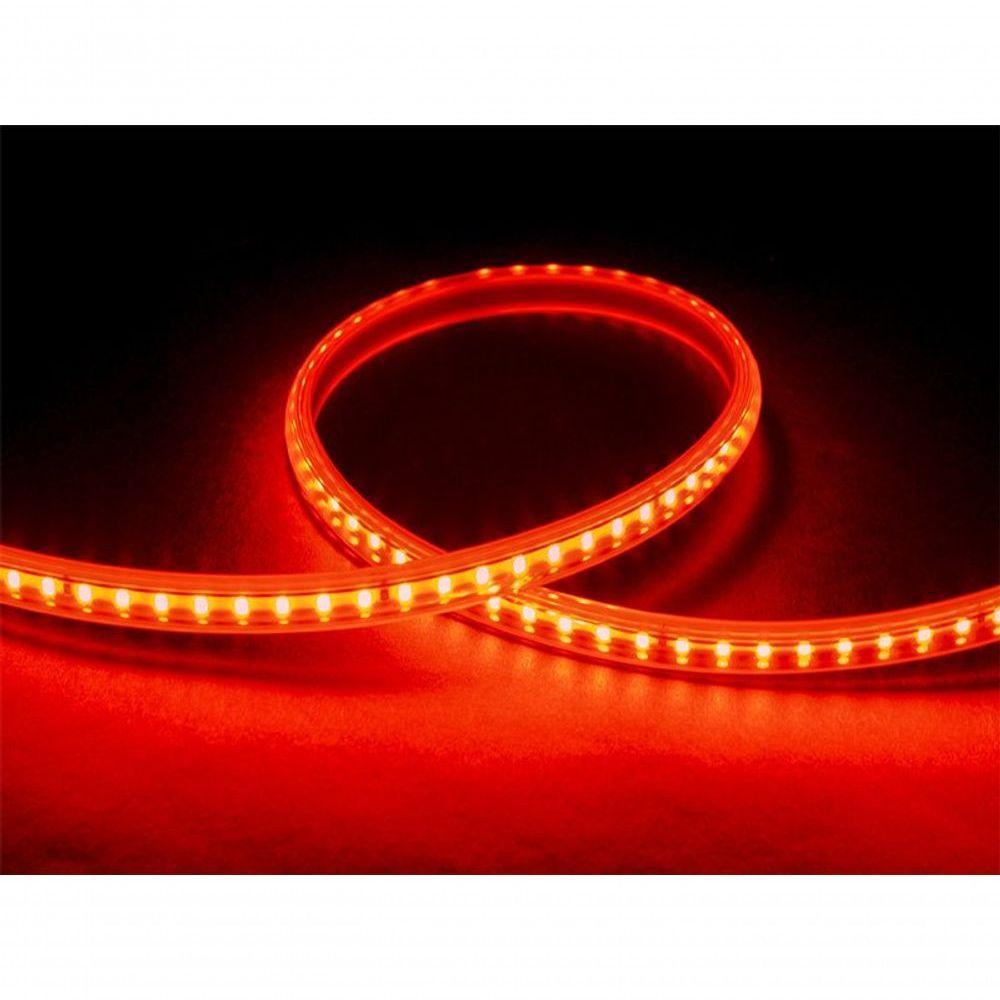 Fita Led Taschibra 5w/m 120 Leds Techcord Ip65 220v Vermelha | Valor Do Metro - 1