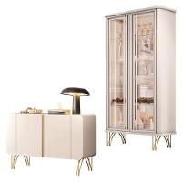 Buffet Benvenuto E Cristaleira évora Off White – Hb Móveis - 1