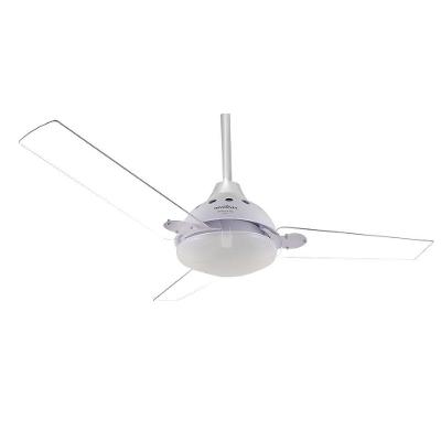 Ventilador de Teto Britânia 131W 50cm 3 Pás 3 Velocidades Branco 110V