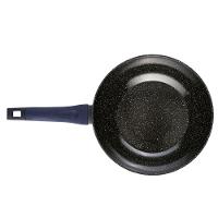 Panela Wok Em Alumínio Com Revestimento Cerâmico Antiaderente Indução Everyday 4,1l Oxford Azul - 1