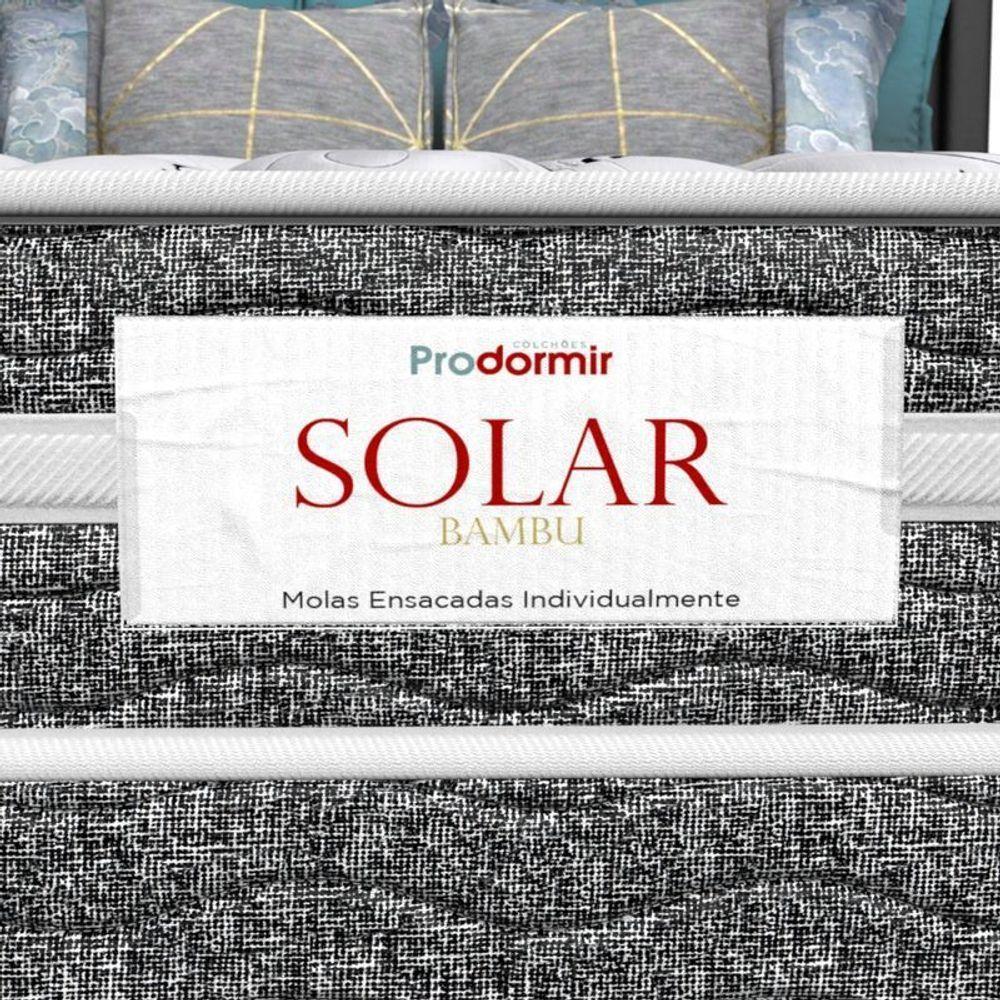 Colchão Viúva Mola Ensacada Prodormir Solar Bambu Cinza - 7