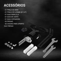 Tupia Profissional Philco PTU01 33000RPM + Jogo De Fresa 220V - 6