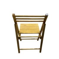 Cadeira Dobrável Em Madeira Com Assento Multilaminado Mel - 2