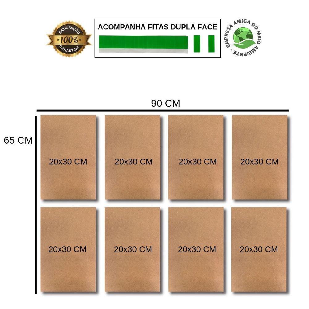Kit Placas Decorativas Pizza Cozinha Restaurante Mdf - 8 Placas - 2