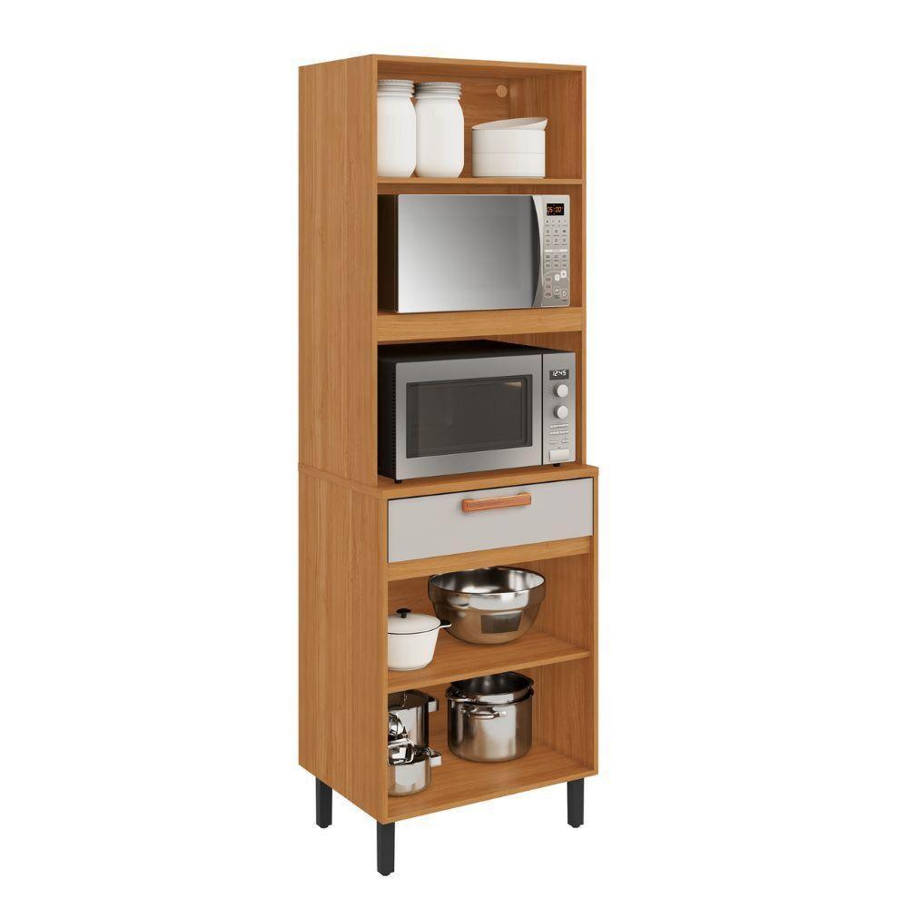 Torre Quente Itatiaia Napoles 70cm 2 Fornos Cinamomo/Off White - 2