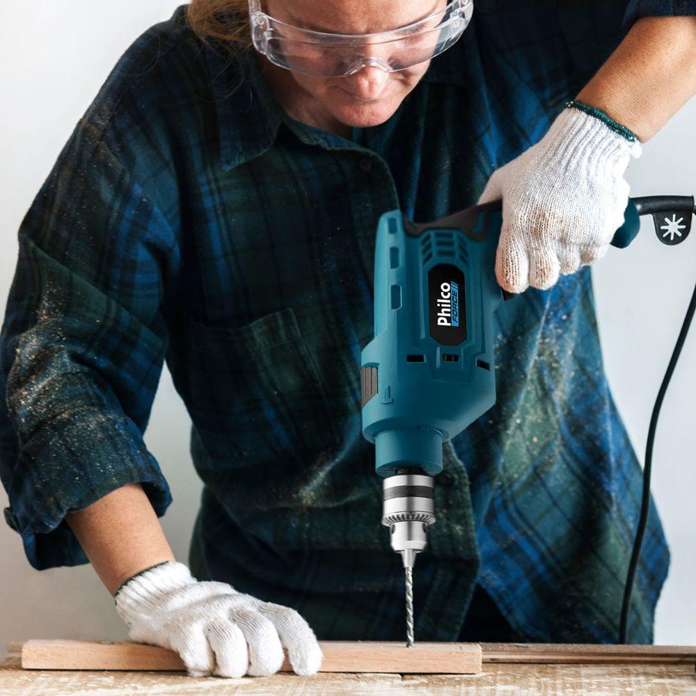 Furadeira Philco Force PFU01M 650W 2800RPM com Maleta 110V - 7