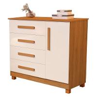 Cômoda Grécia Com 4 Gavetas E Sapateira – Praticidade E Estilo Para Seu Quarto - 2