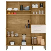 Cozinha Montesa 6 Portas E 2 Gavetas Freijó Soft – Kits Paraná - 3