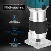 Tupia Profissional Philco PTU01 33000RPM + Jogo De Fresa 110V - 3